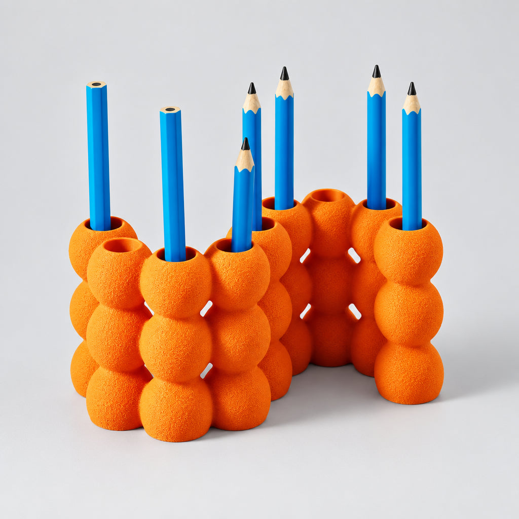 Bubble Pen Holder – Seitenansicht leer