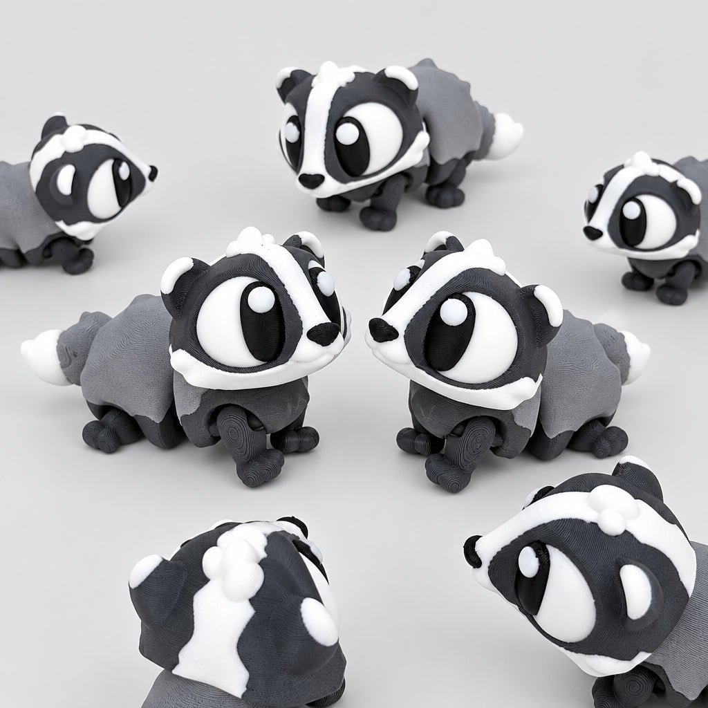 Flexi Dachs – flexible 3D-Figur
