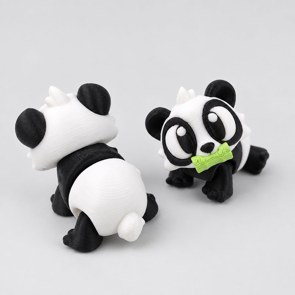 Flexi Panda – flexible 3D-Figur