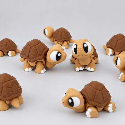 Flexi Schildkröte – flexible 3D-Figur
